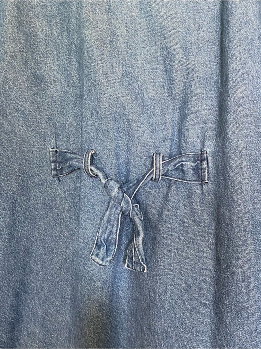 On The Rocks Blue Denim Lightweight Button-Front Jacket - Picture 7 of 7